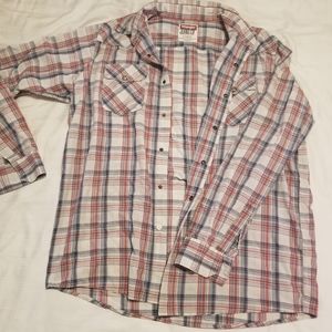 Wrangler plaid shirt